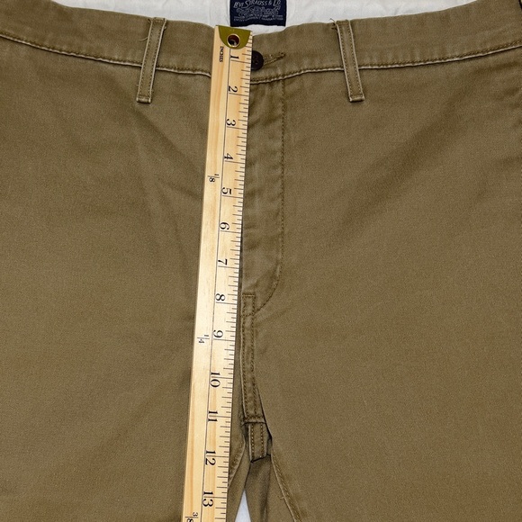 Levi Strauss & Co Pants Regular Fit 34x32 Light Brown - Picture 7 of 16